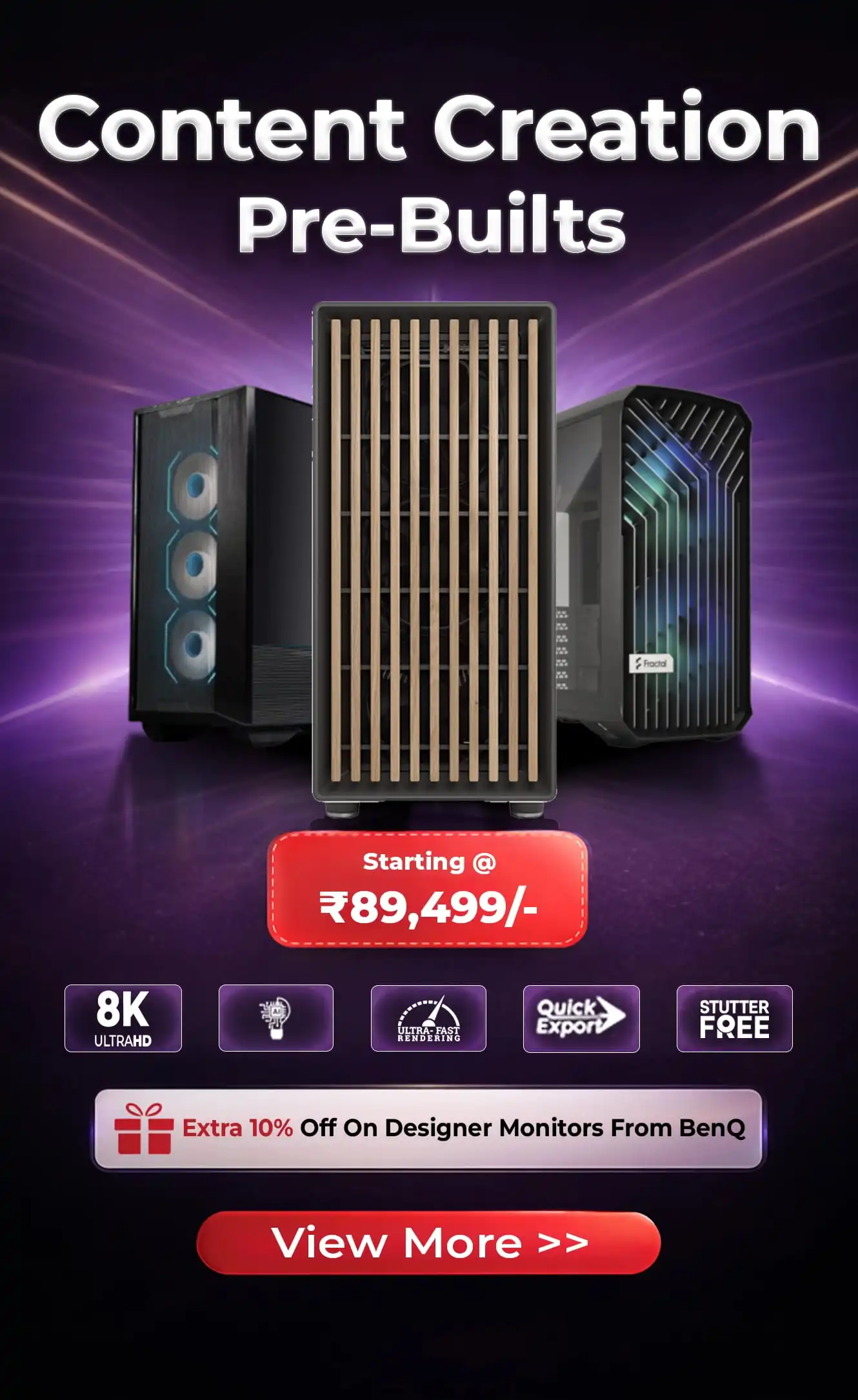 Content Series Prebuilt PC For Creators   Editors