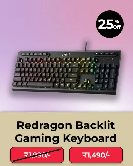 Redragon Backlit Wired Gaming Keyboard  1 